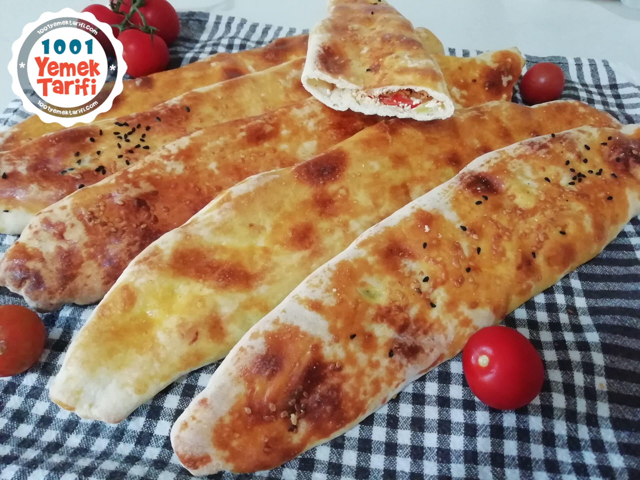 Ev Yapımı Peynirli Pide Tarifi-nasıl yapılır-kaç kalori-kolay pide yapımı