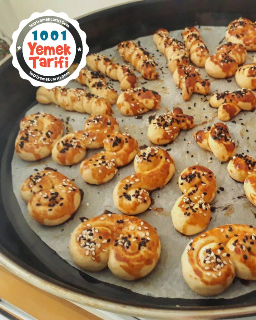 Pastane Usulü Tuzlu Kurabiye Tarifi-nasıl yapılır-ev yapımı kurabiye