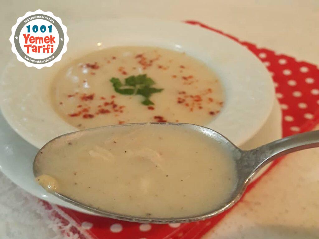 Kremalı Tavuk Çorbası tarifi nasıl yapılır