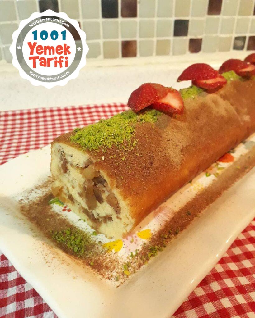 Elmalı Kek Tarifi nasıl yapılır-meyveli kek yapımı