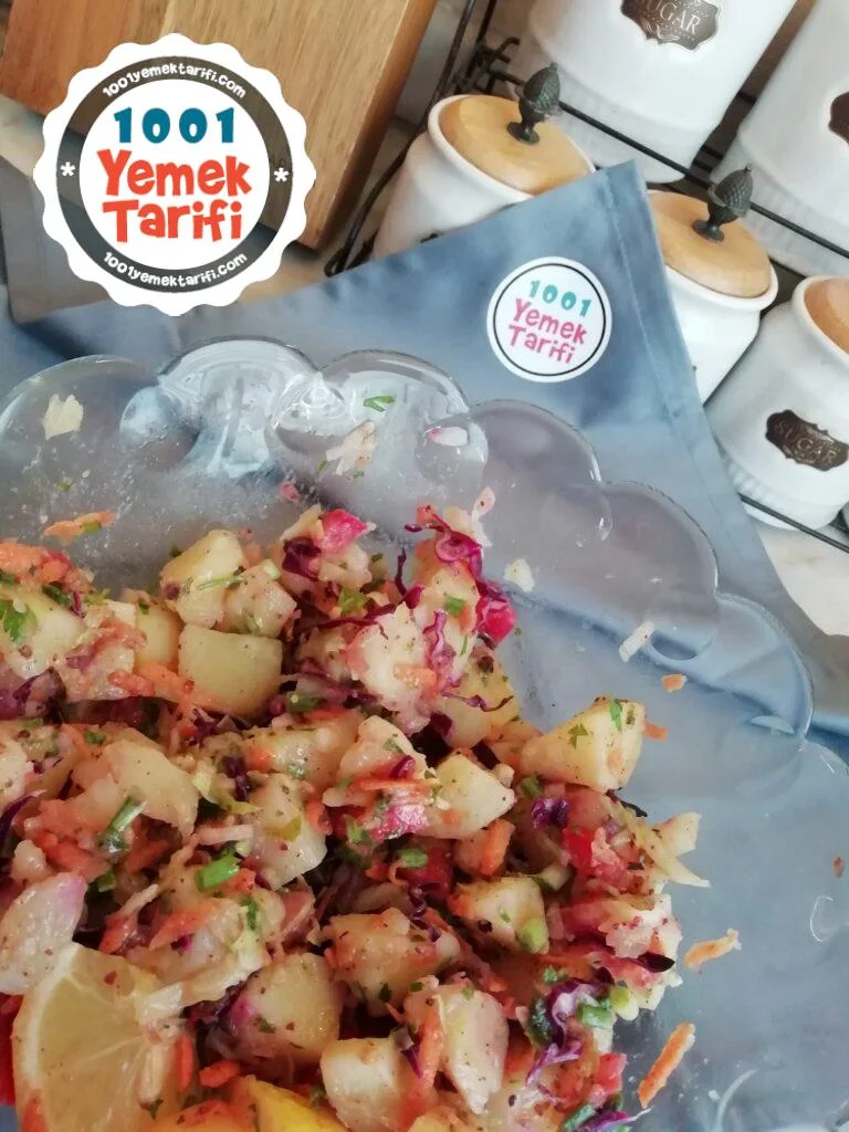 Kolay Patates Salatası