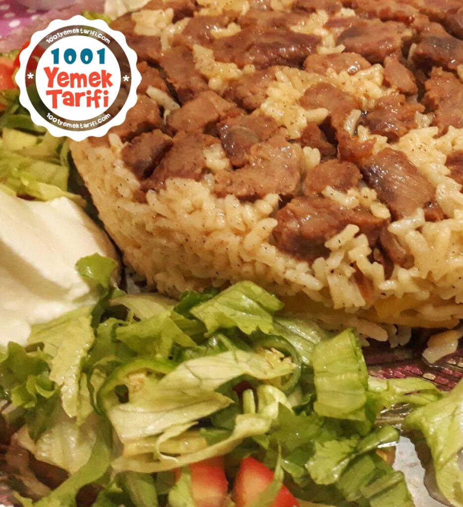 Etli Maklube Pilavı nasıl yapılır