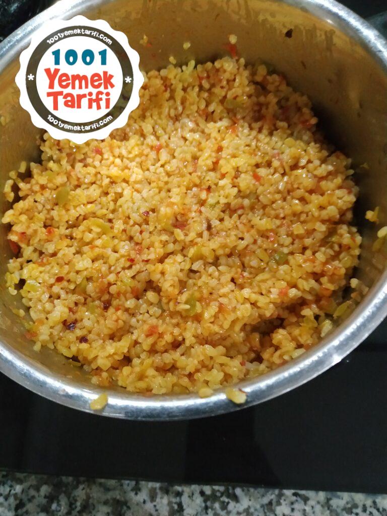 bulgur pilavı nasıl yapılır