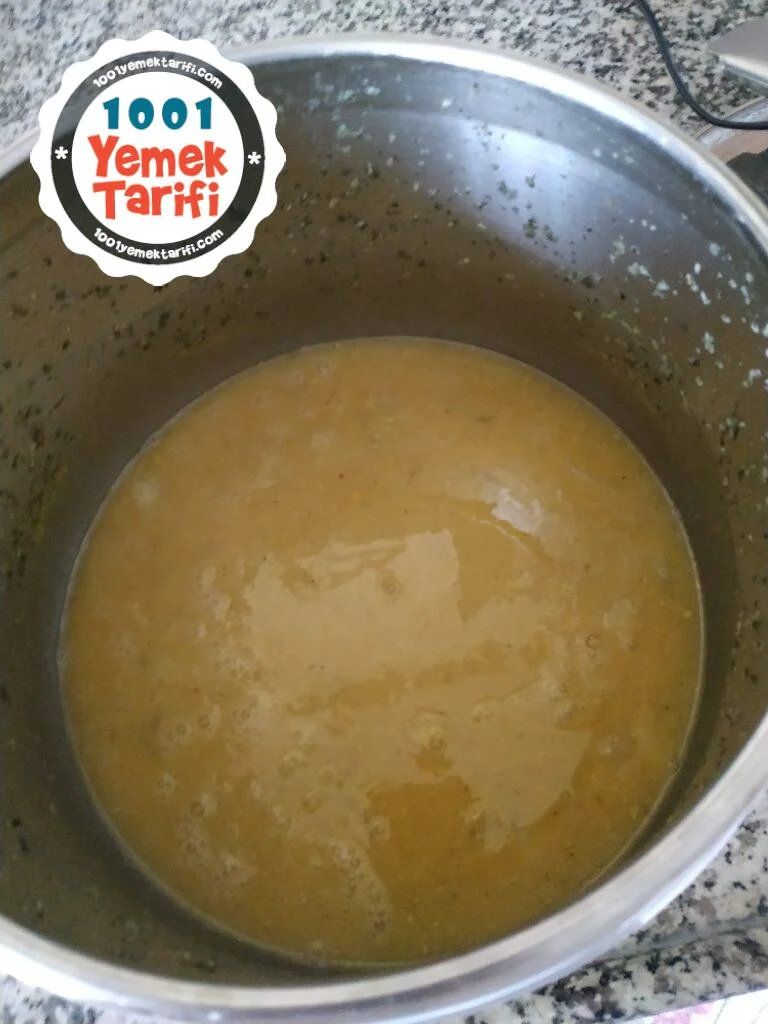Mercimek Çorbası yapımı