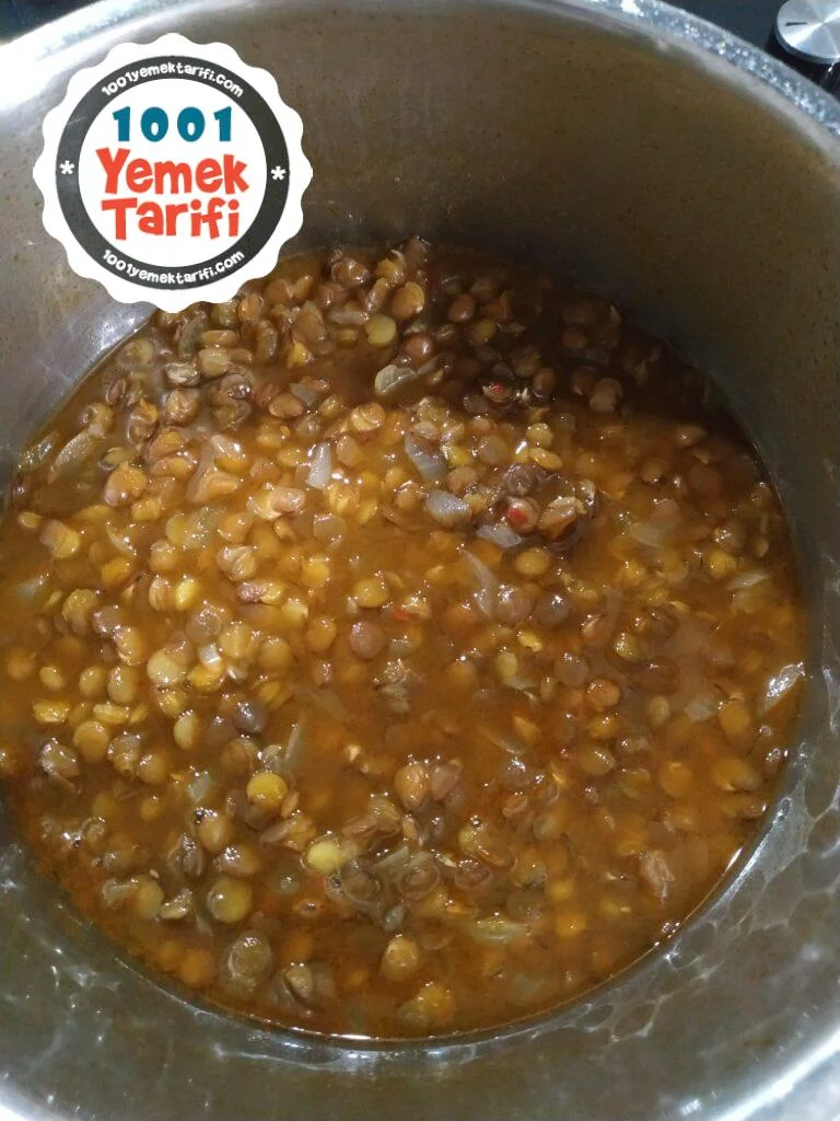Yeşil Mercimek Çorbası yapımı