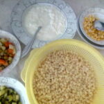 Yoğurtlu Makarna Salatası