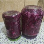 Kırmızı lahana Turşusu