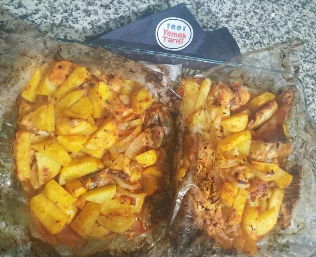 Fırın Poşetinde Lokum Kıvamında Tavuk tarifi