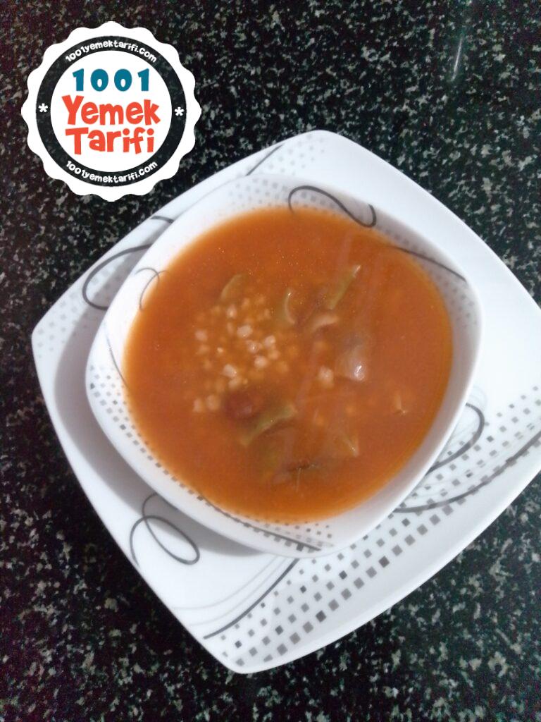 Ekşili Çorba Tarifi (Tırşik)