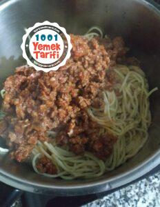Spagetti tarifi