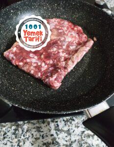 Kıymalı Spagetti (çubuk makarna )