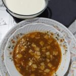 Hamurlu Yeşil Mercimek Çorbası