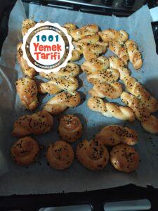 Çörekotlu Tuzlu Kurabiye