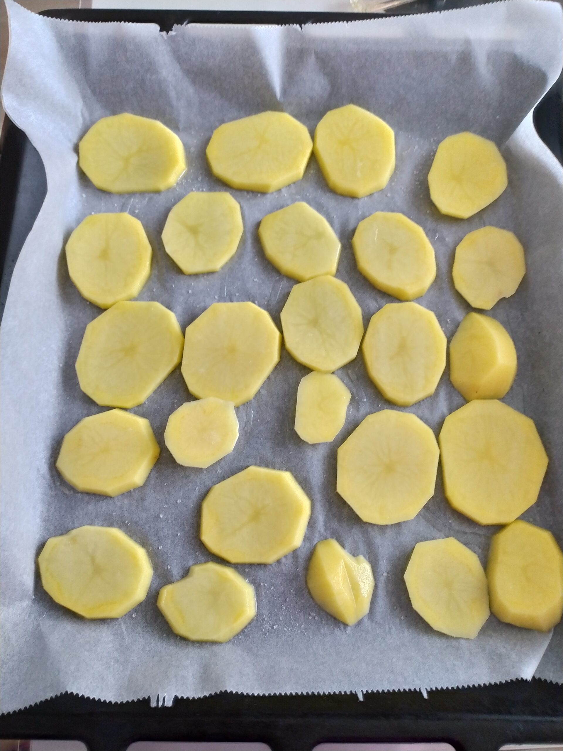 Fırında Kızarmış Patates Oturtma