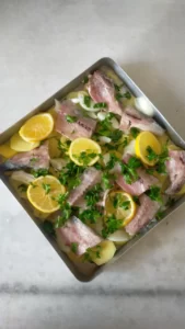 fırında Uskumru Tarifi