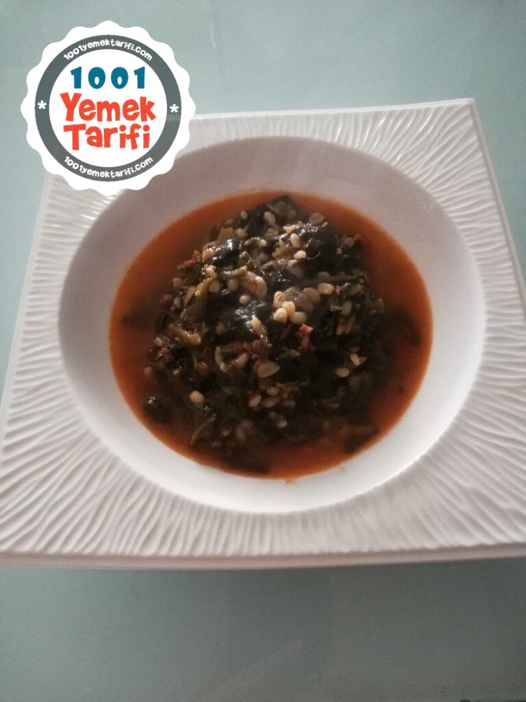 Kıymalı Ispanak Yemeği tarifi