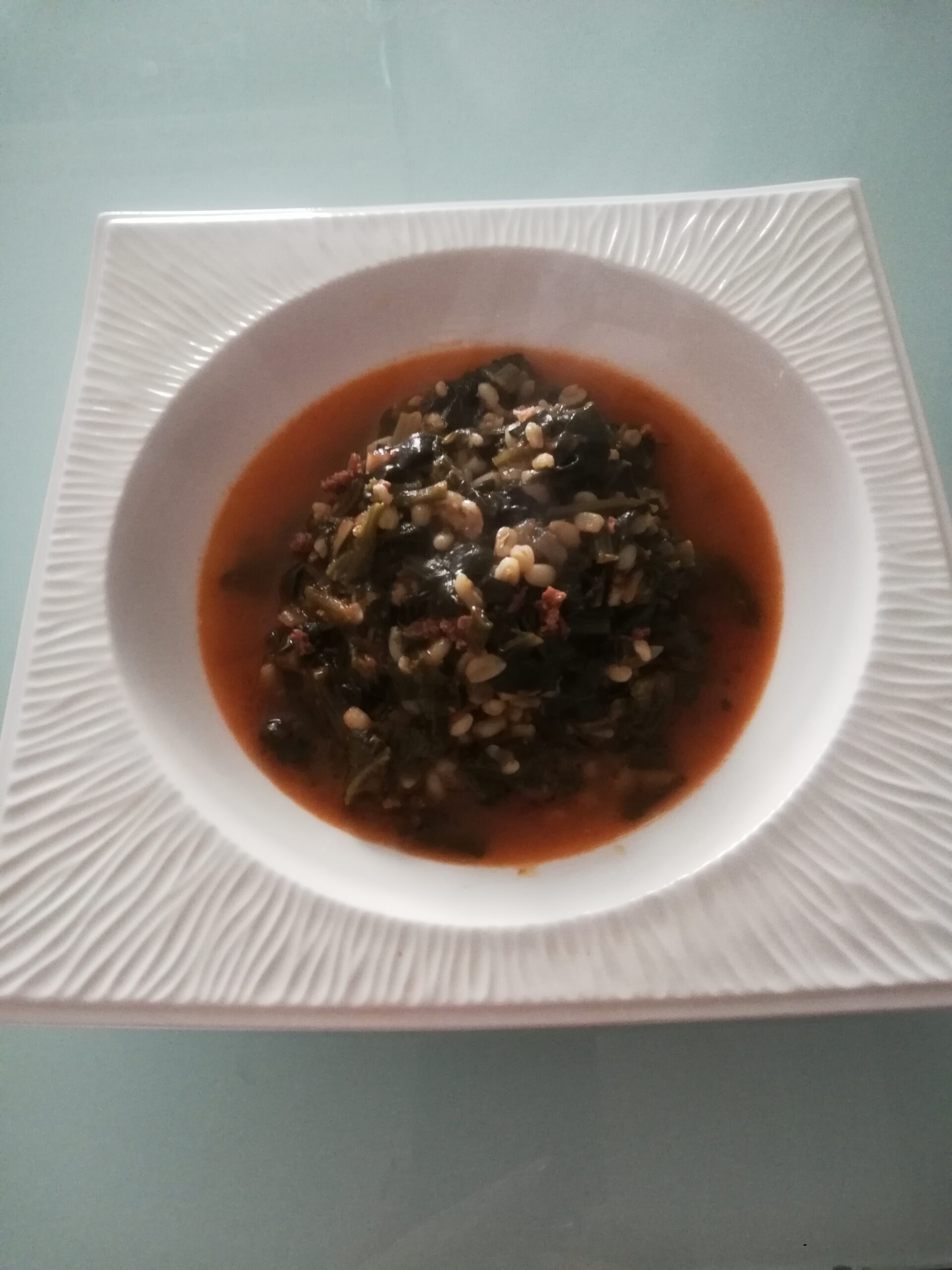 Kıymalı Ispanak Yemeği tarifi