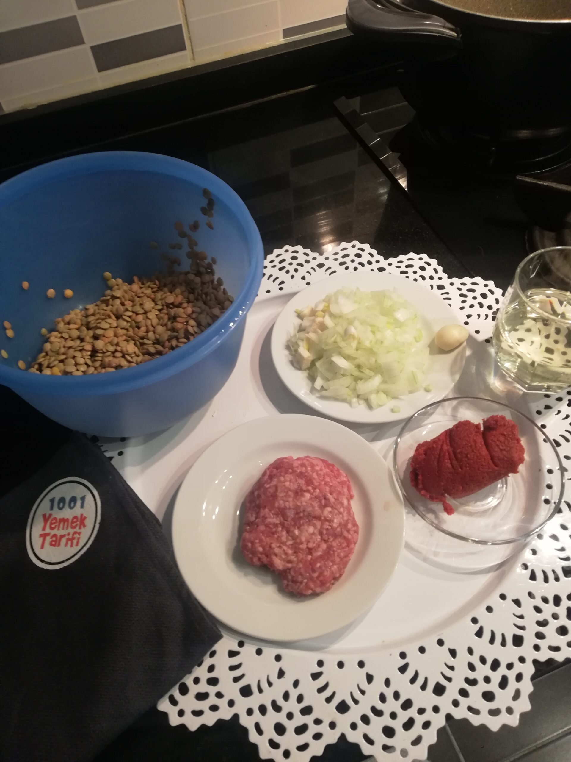 Kıymalı Yeşil Mercimek Yemeği