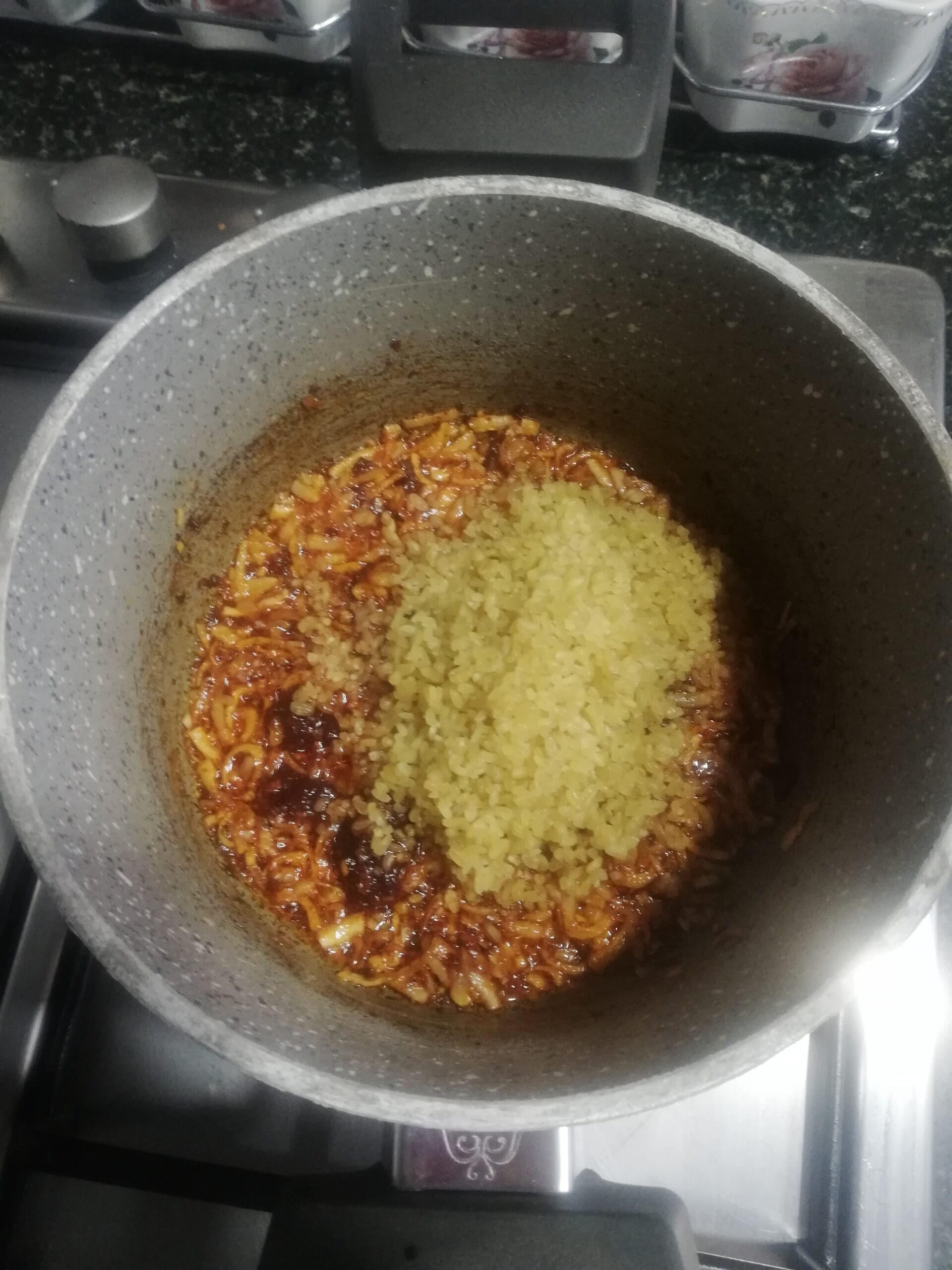 Mercimekli Pilav