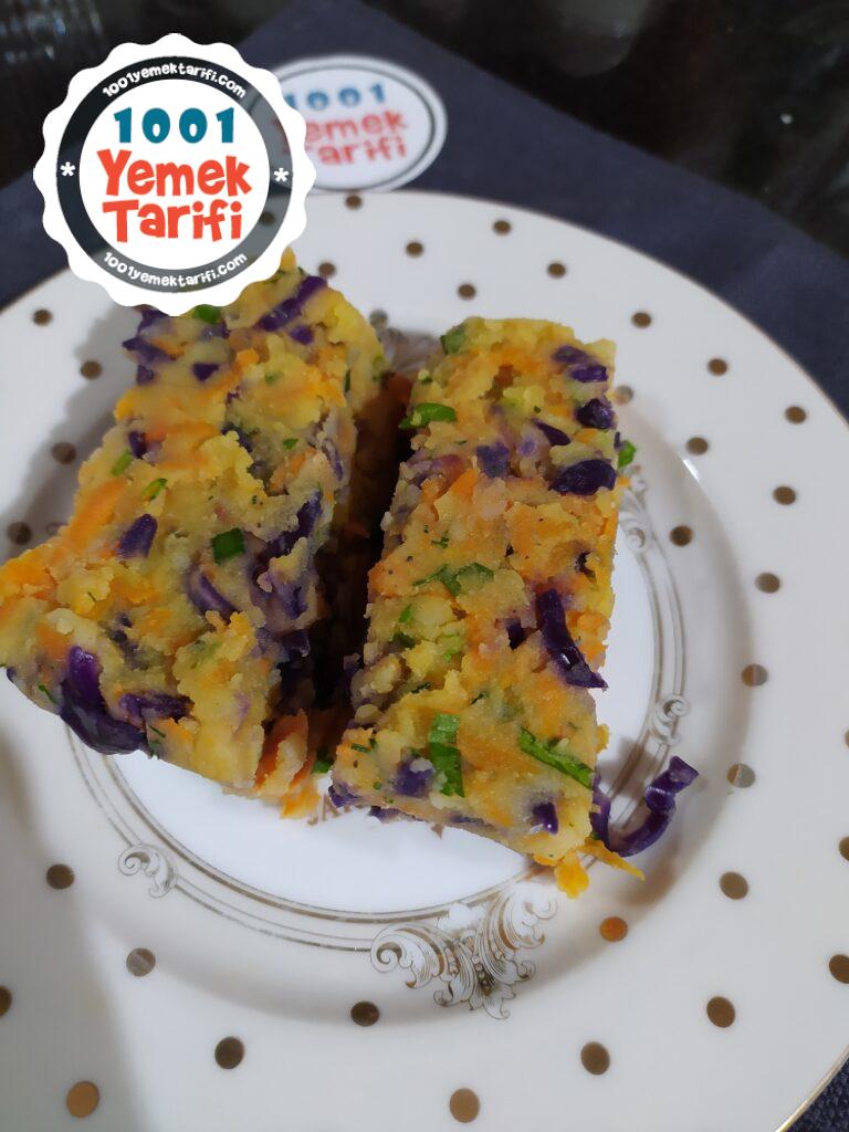 Havuçlu Mor Lahanalı Patates Salatası