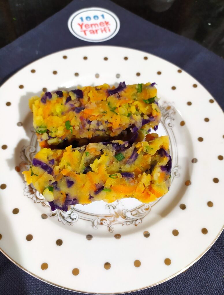 Havuçlu Mor Lahanalı Patates Salatası