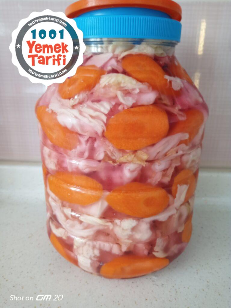 Tam Ölçülü Karışık Turşu Nasıl Yapılır