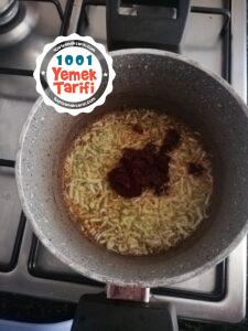 Soslu Spagetti Makarna