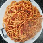 Soslu Spagetti Makarna