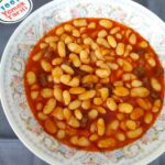 Güveçte Sucuklu Kuru Fasulye