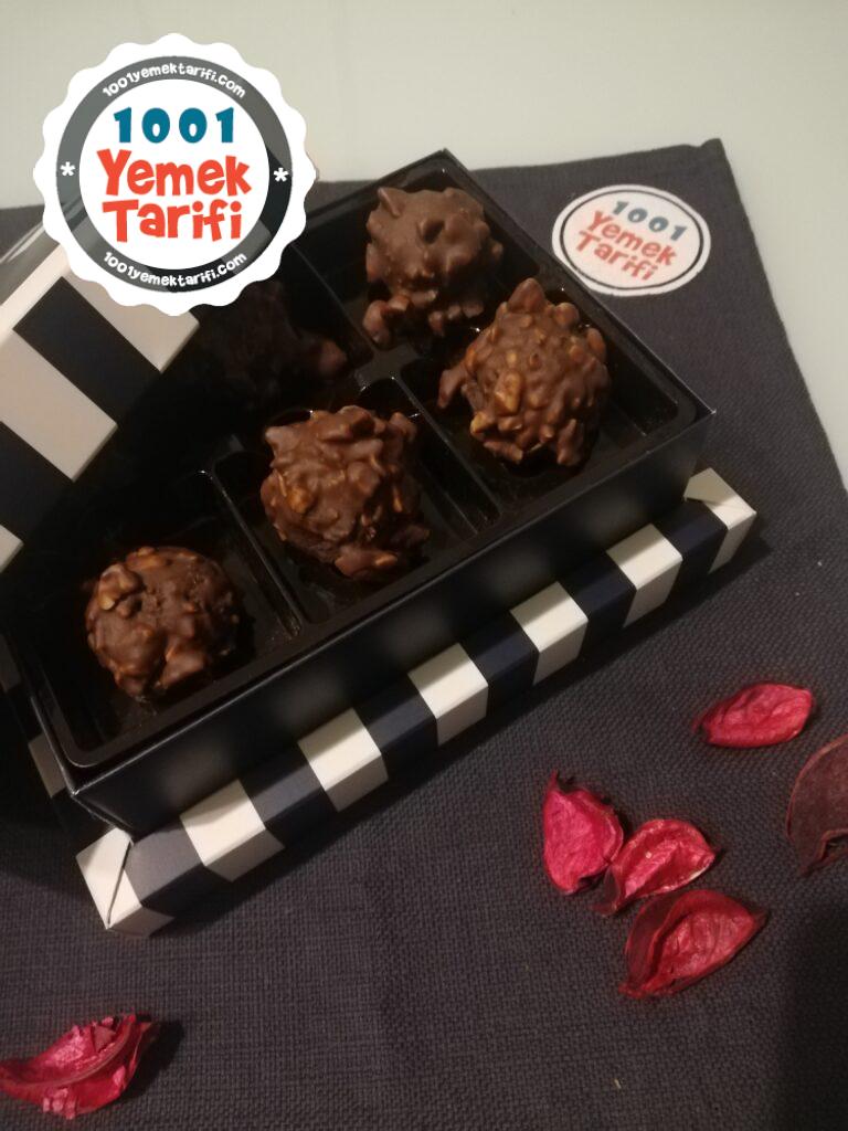 Çikolatalı Karamelli Lezzet Topları