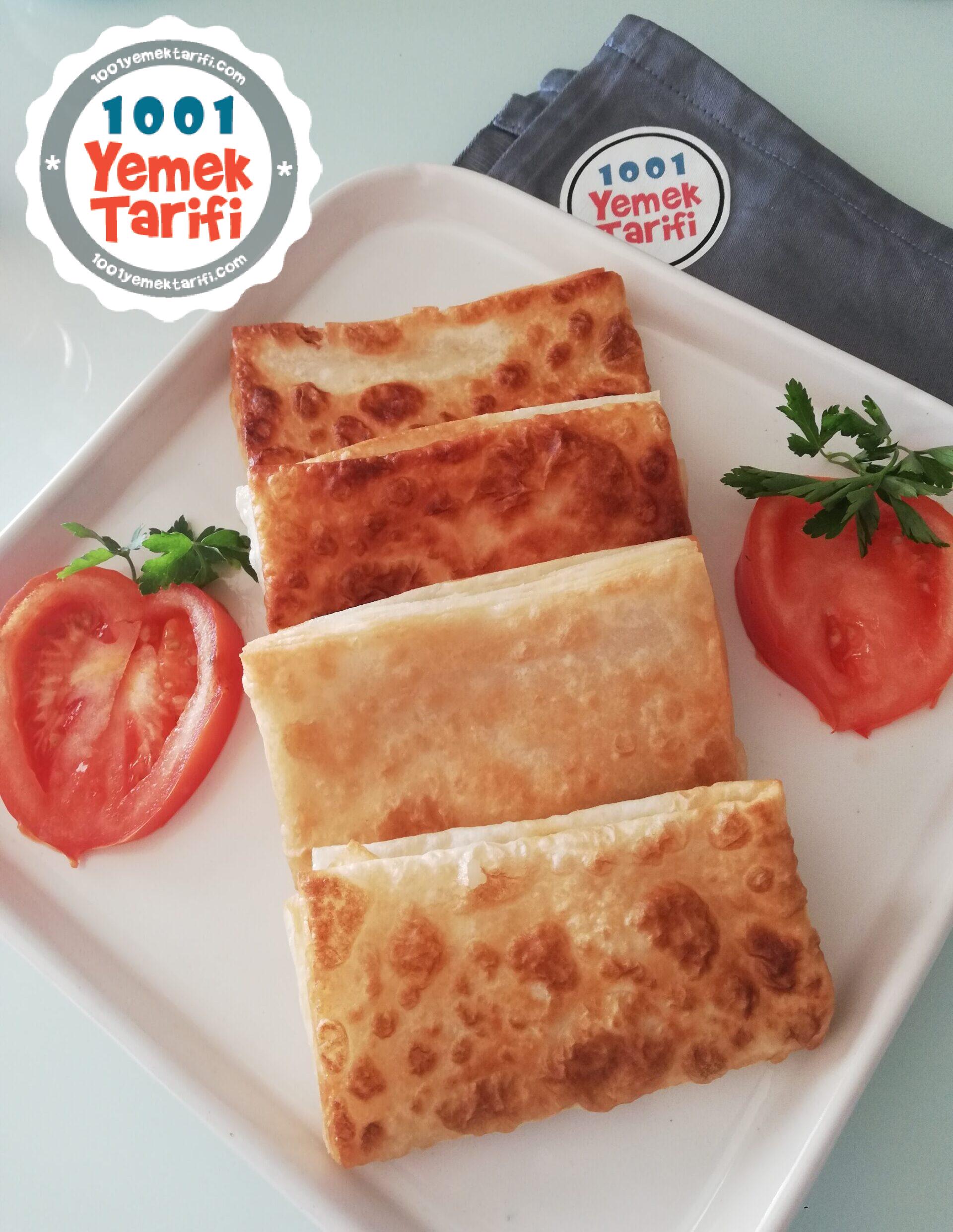 3 Malzemeli Pratik Peynirli Börek Tarifi