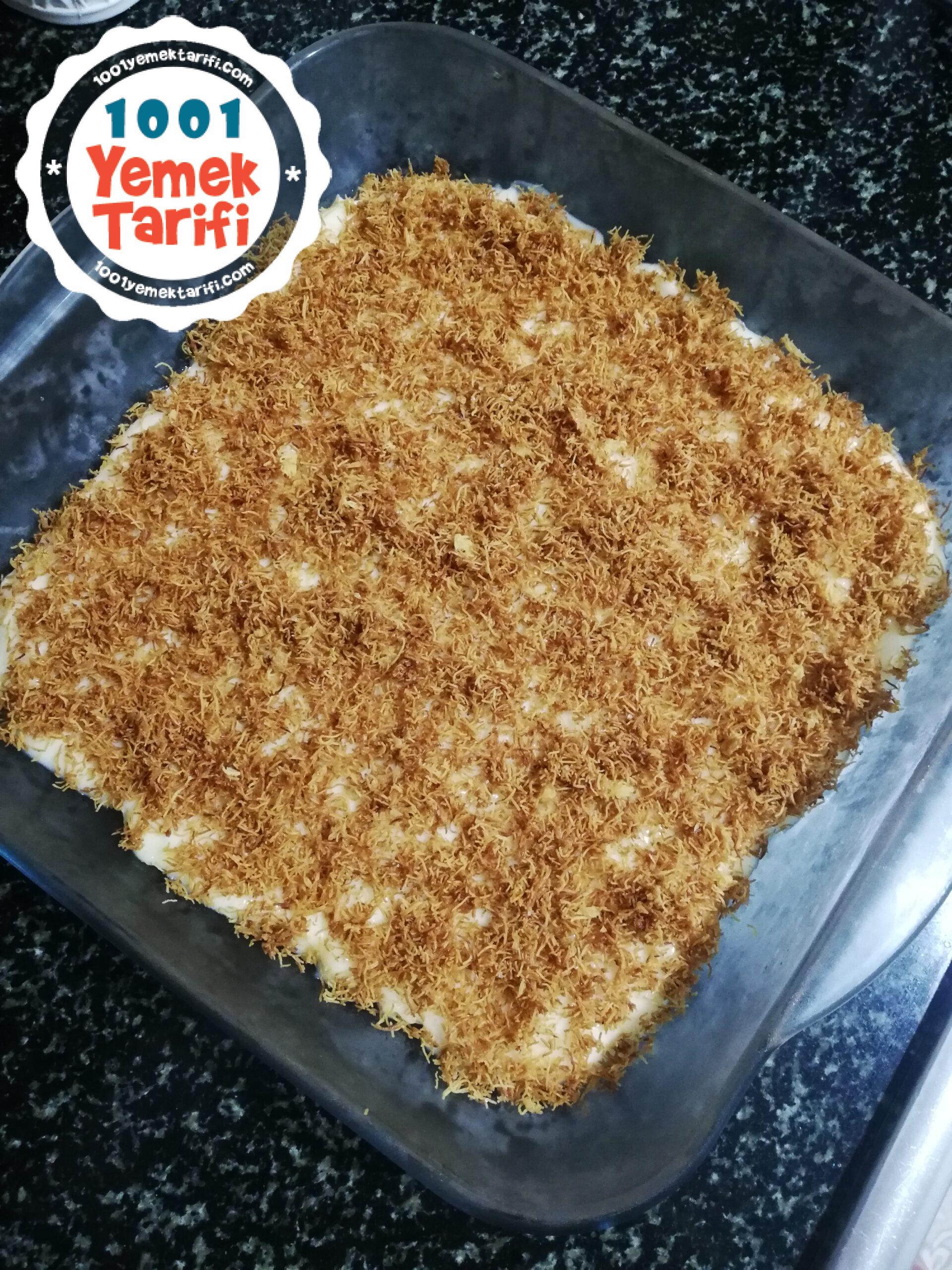 Kadayıflı Muhallebi Tarifi