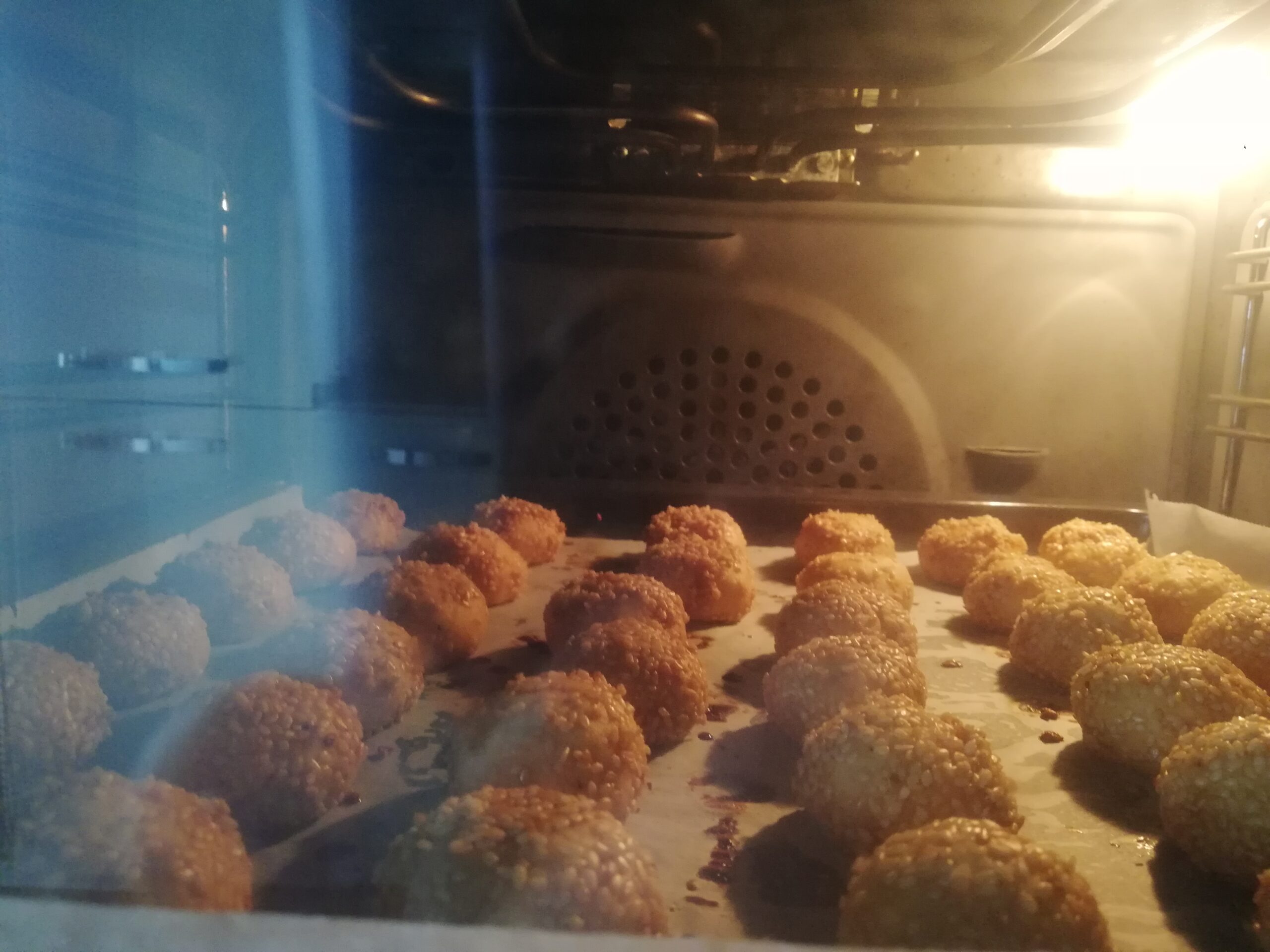Susamlı top Kurabiye tarifi