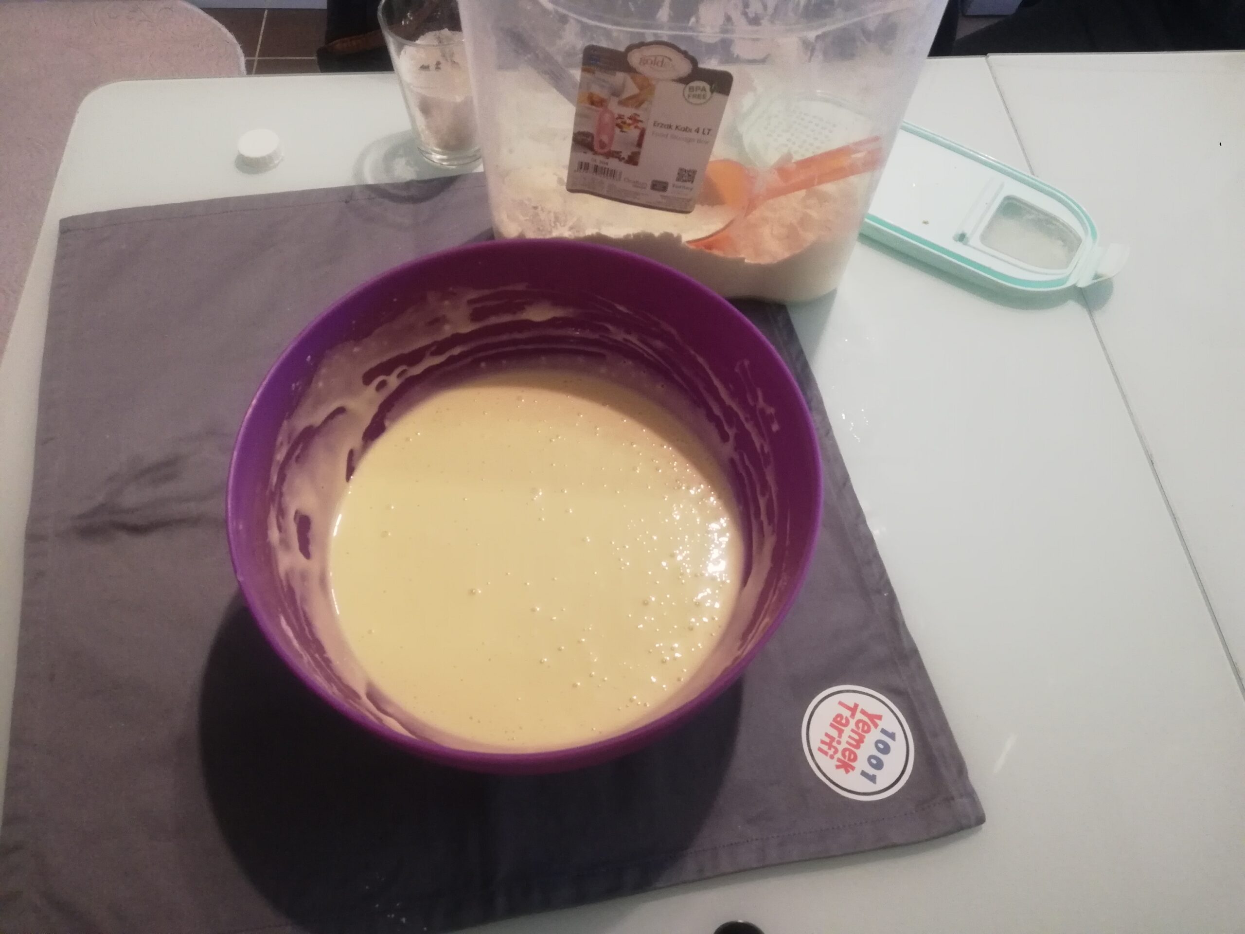 Tavada Çikolatalı Waffle