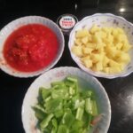 Domates Soslu Patates Biber Kızartması Tarifi