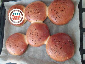 ev yapımı Hamburger Ekmeği