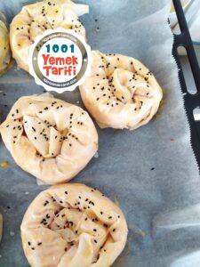 peynirli gül böreği