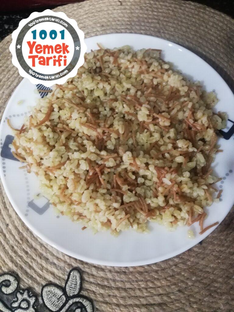 Nefis Bulgur pilavı