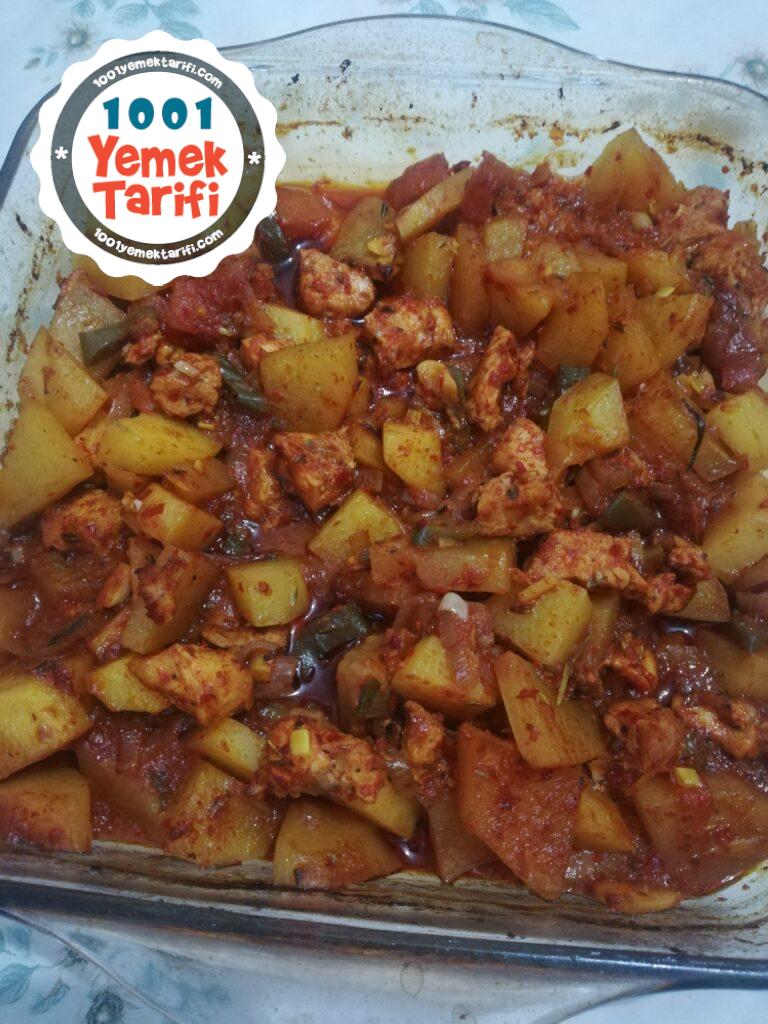 Tavuklu Patates tarifi