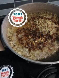 Mercimekli Bulgur Pilavı yapımı