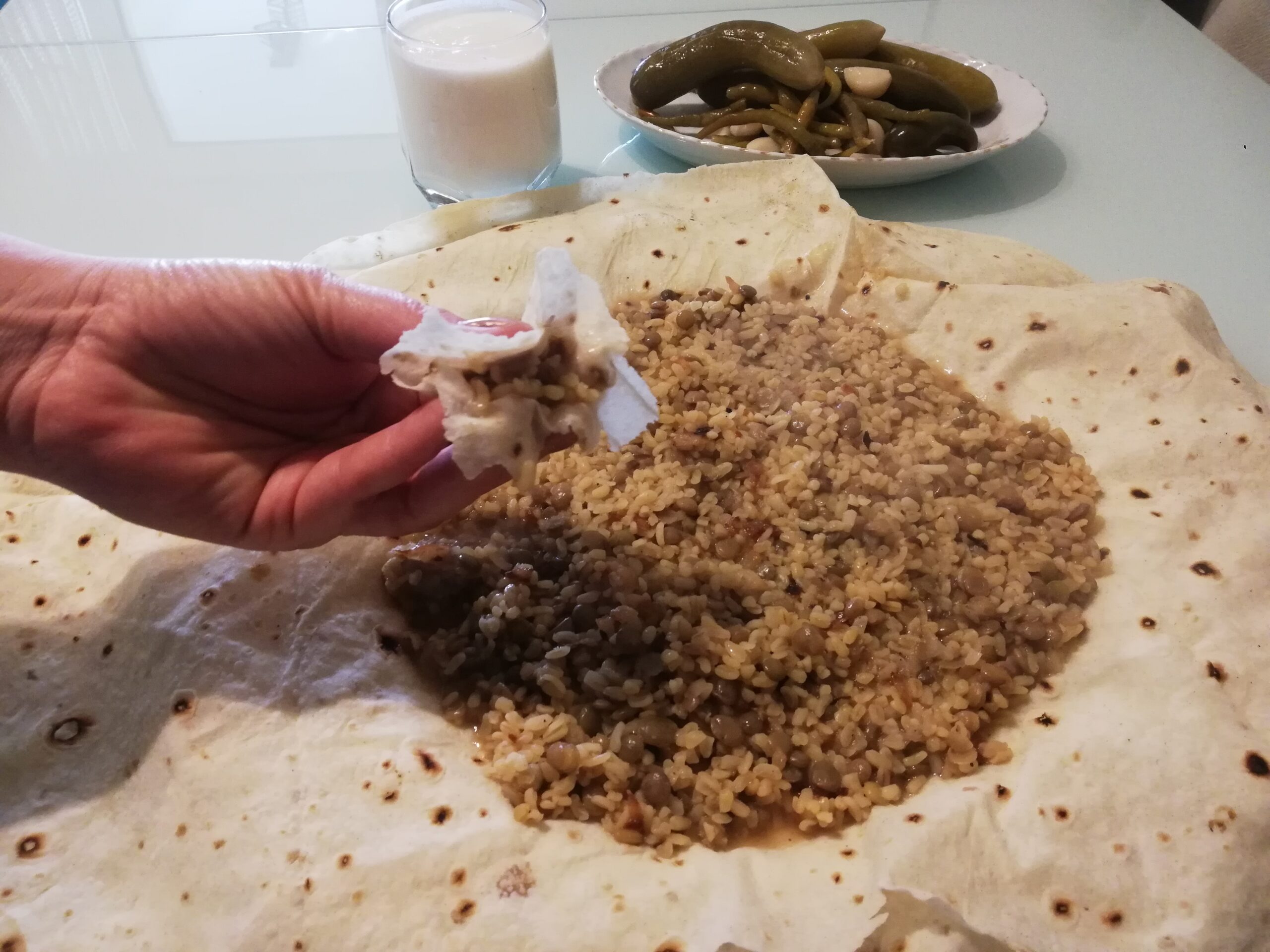 Mercimekli Bulgur Pilavı