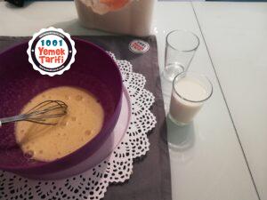 Ispanaklı Kek yapımı