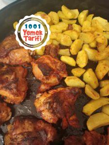 Fırında Tavuk Pirzola yapımı