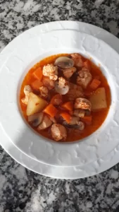 Mantarlı Tavuk Yemeği