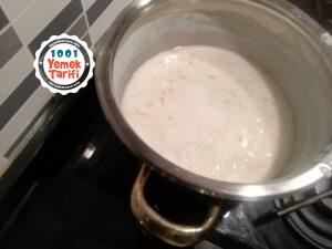 portakallı sütlaç