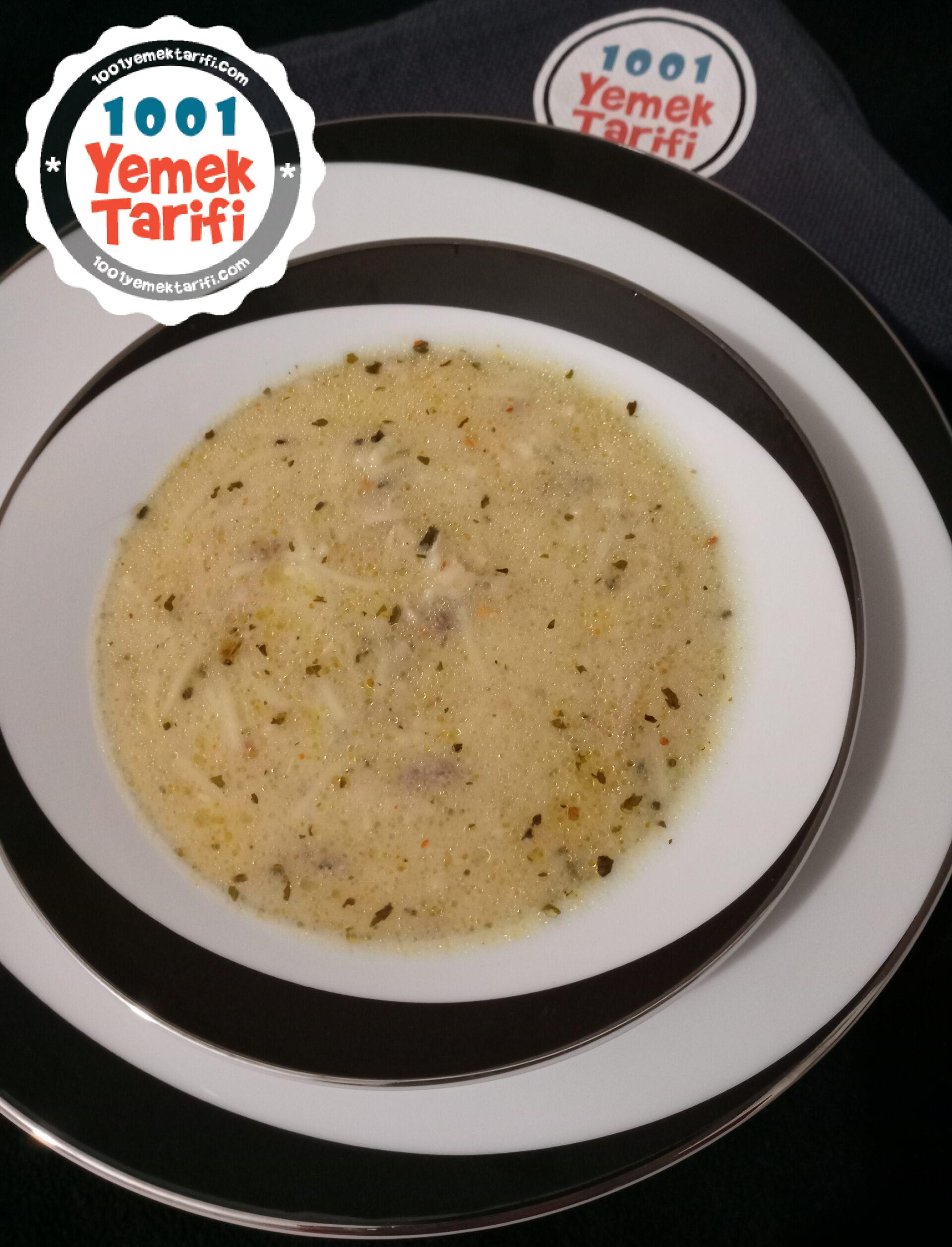 Terbiyeli Tavuklu Tel Şehriye Çorbası