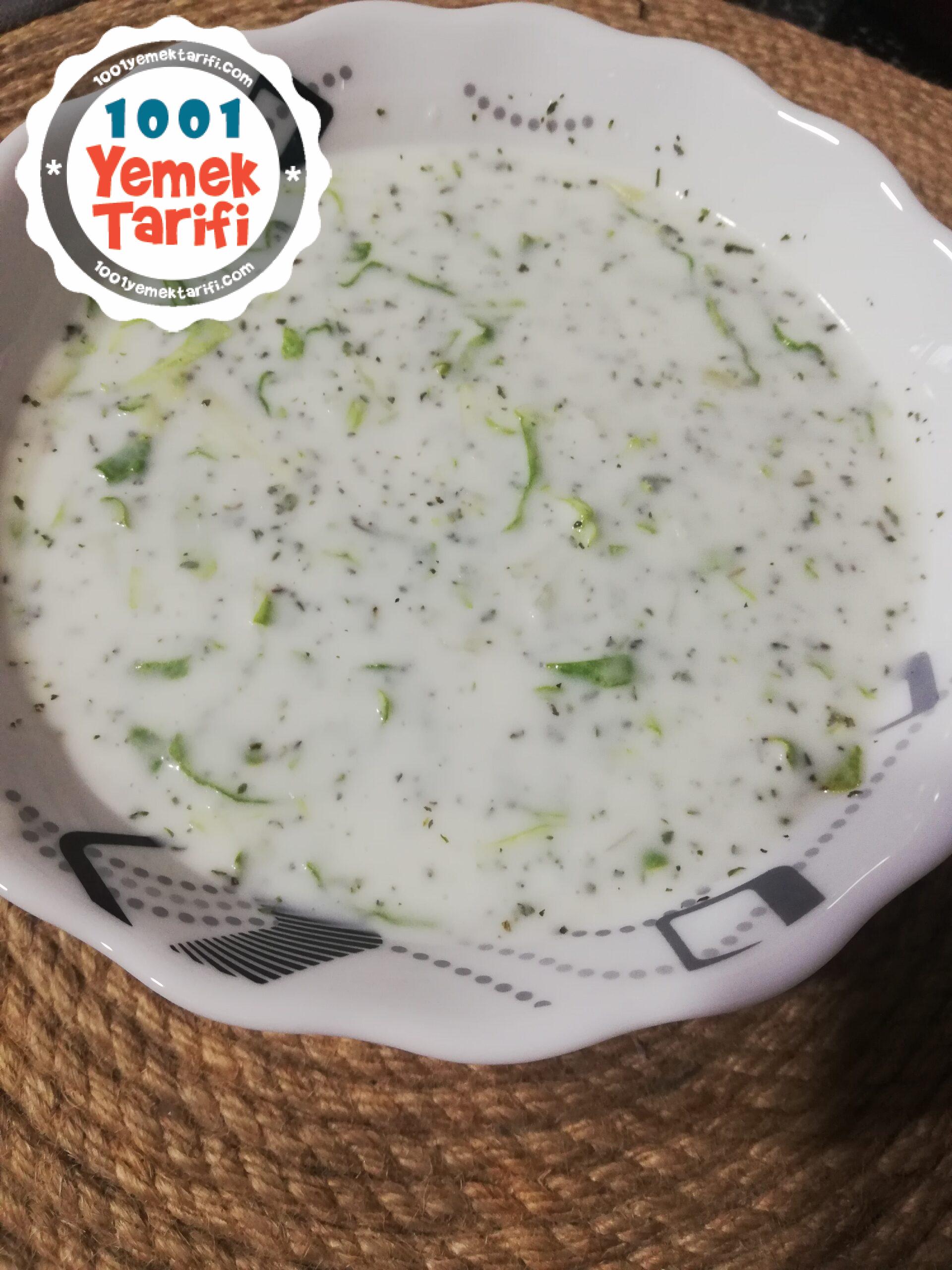 kıvırcıktan Cacık nasıl yapılır