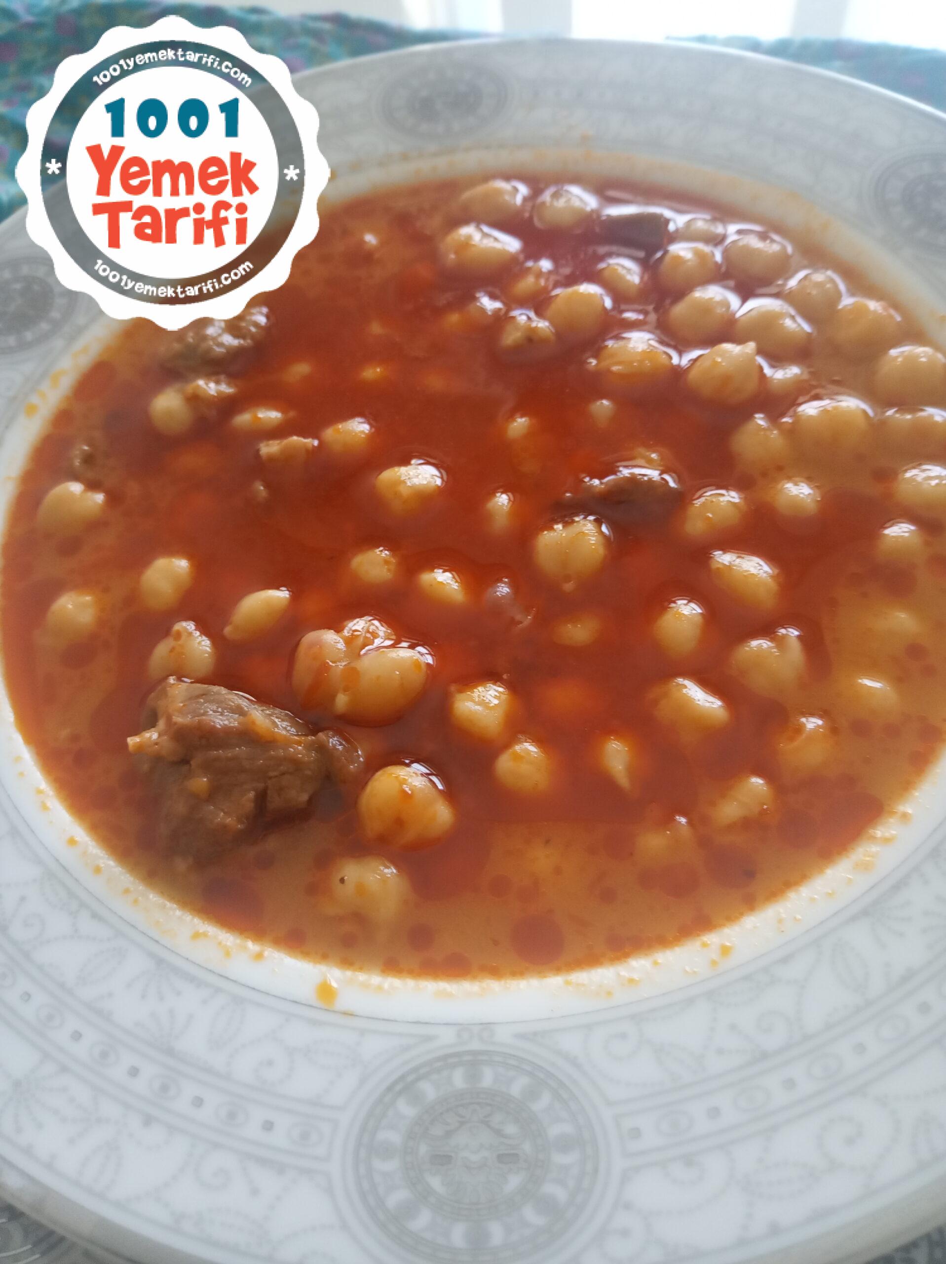 etli nohut tarifi nasıl yapılır