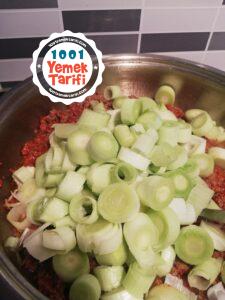 Kıymalı Pırasa Yemeği