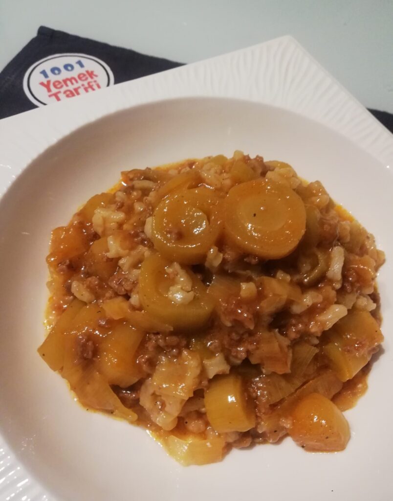 Kıymalı Pırasa Tarifi